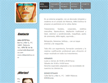 Tablet Screenshot of mikaestetica.com